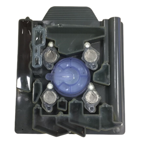 Top view of the commercially available device