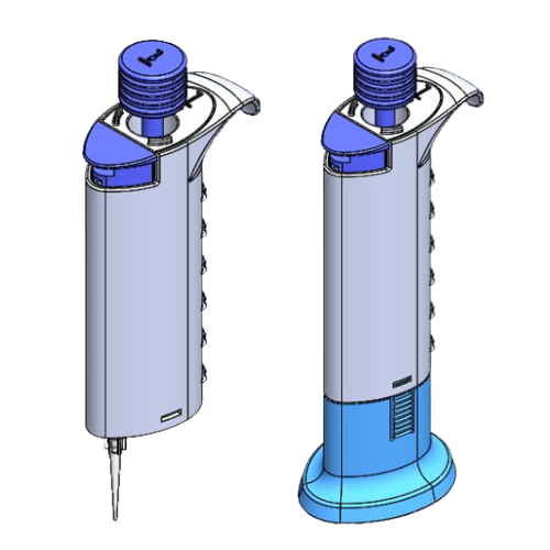 Solid isometric view without stand, with stand